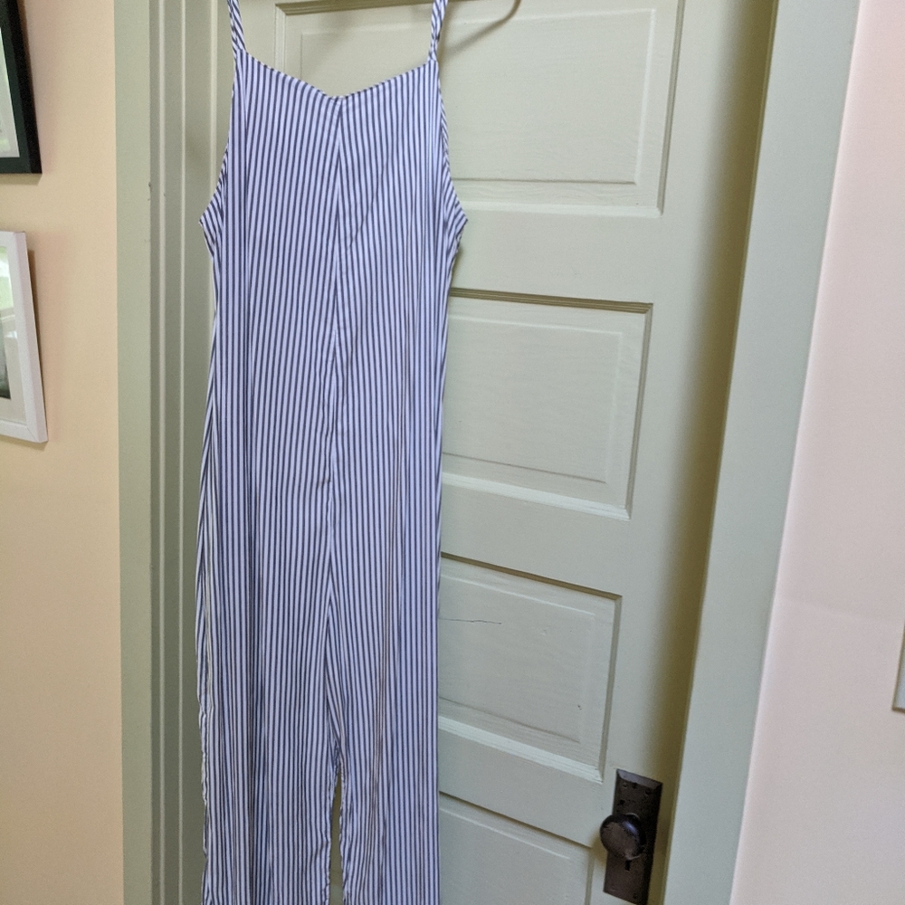 Show Me Your Your Mumu striped jumpsuit M